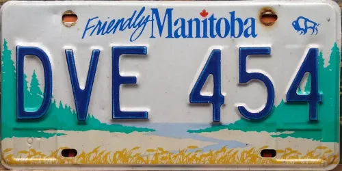 MANITOBA GRAPHIC LICENSE PLATE